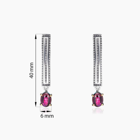 Серебряные серьги «Винтаж»