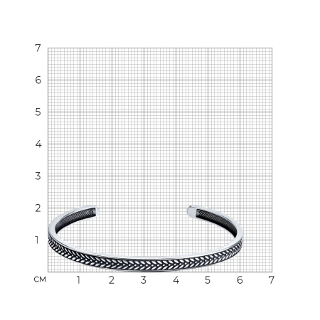 Браслет из серебра