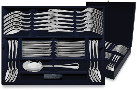 Серебряный набор столовый «Элегант» 24 предмета