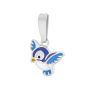 Подвеска детская из серебра «Птичка»
