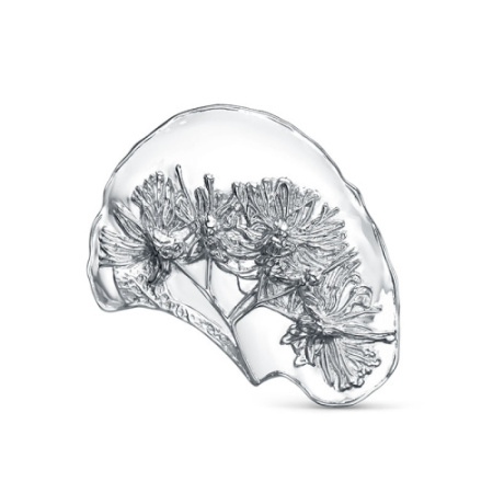 Брошь-подвеска из серебра «Цветы России Липовый цвет»