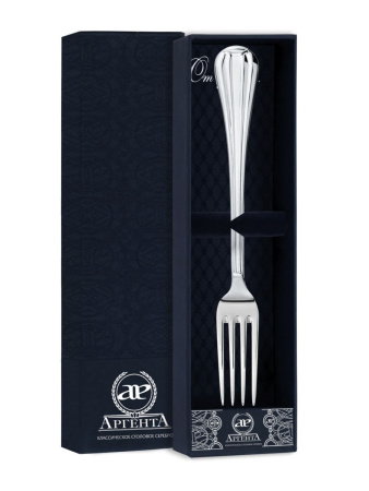 Серебряная вилка столовая «Меридиан»
