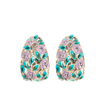 Серебряные серьги «Дерево Счастья»