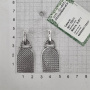 Серебряные серьги «Готика»