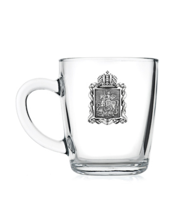 Чайная кружка с серебром «Московская область»