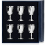 Набор серебряных рюмок «Император» - 6 предметов