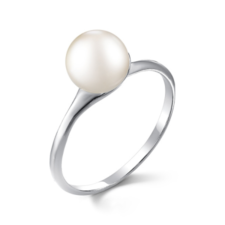 Серебряное кольцо с жемчугом