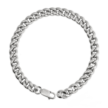 Браслет из серебра «Панцирь»