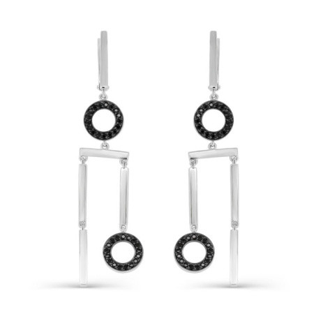 Серьги из серебра «Geometric»