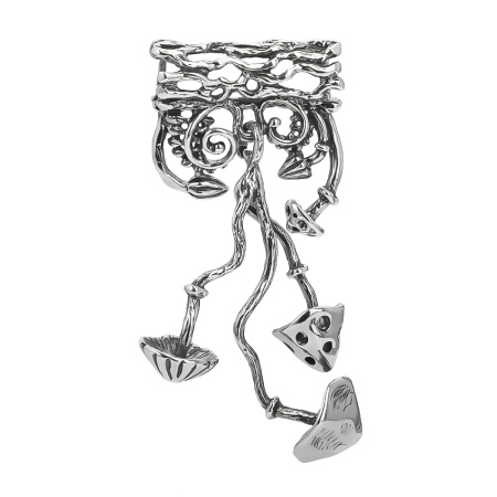 Подвеска из серебра «Лесная сказка»