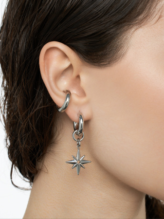 Моносерьга RUSHEV «Rose of sin»