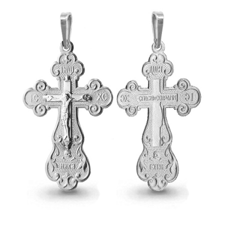 Крест из серебра