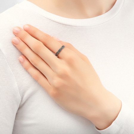 Кольцо из серебра «Пири пири»