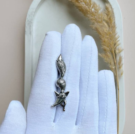 Серебряная подвеска «Лисенок»