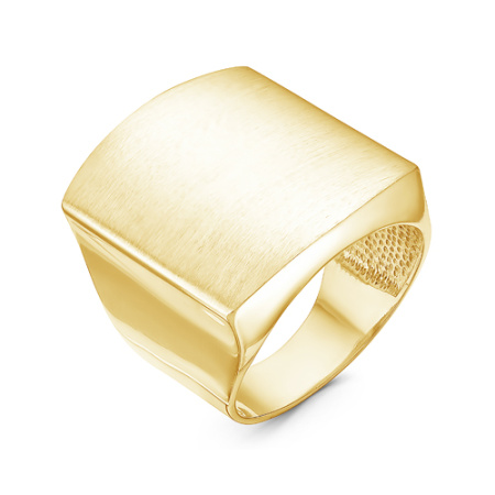 Кольцо из серебра с позолотой