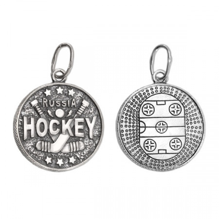 Серебряная подвеска «Шайба»