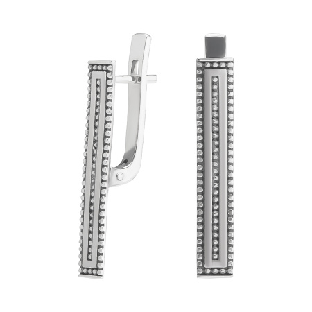 Серьги из серебра