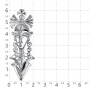 Серебряная брошь «Гостья из Будущего»