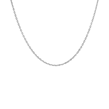 Цепь серебряная «Якорная»