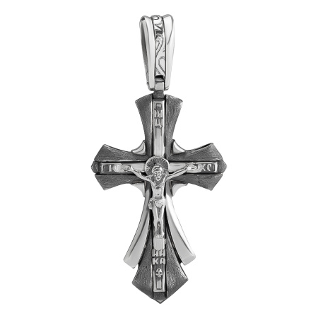 Серебряный крестик
