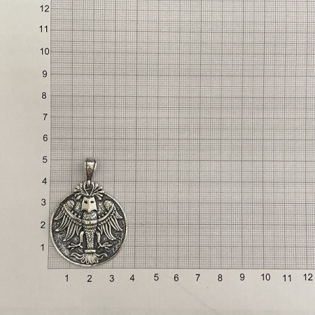 Серебряная подвеска «Рыцарь»