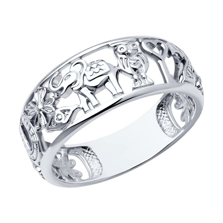 Кольцо из серебра