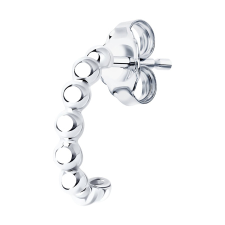 Серьга из серебра