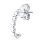 Серьга из серебра