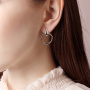 Серьги из серебра «Геометрия»