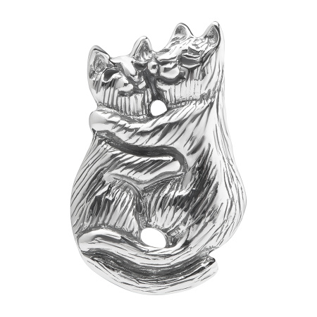 Серебряная подвеска «Big love»