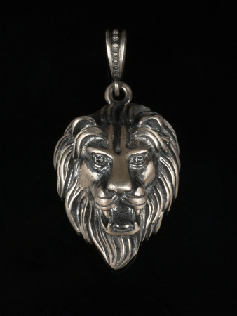 Серебряная подвеска «Лев»