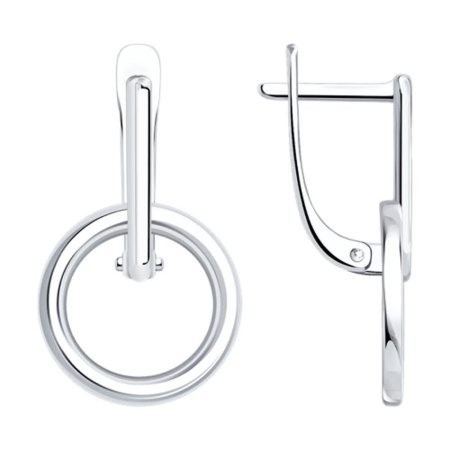 Серьги из серебра