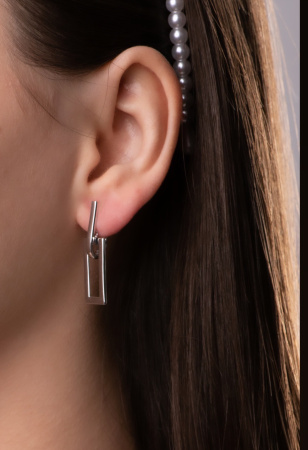 Серебряные серьги