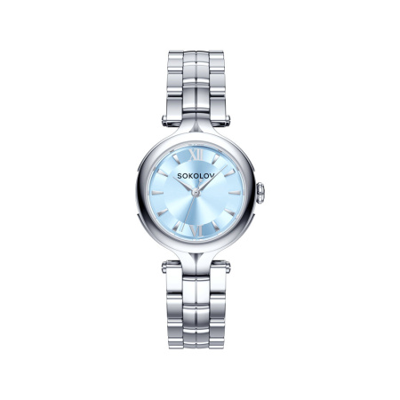 Женские стальные часы