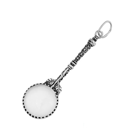 Серебряная подвеска «Лупа»