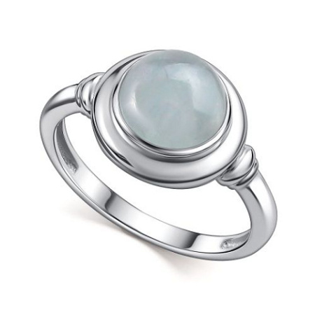 Серебряное кольцо с аквамарином