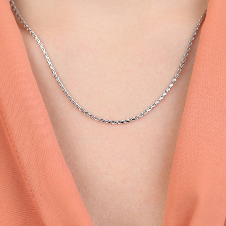 Цепь из серебра «Колосок»