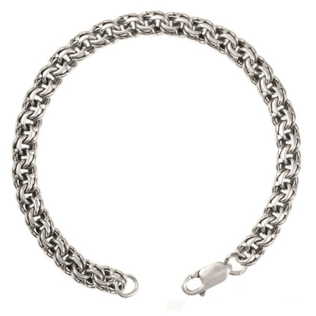 Серебряный браслет «Бисмарк»