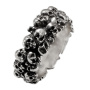 Серебряное мужское кольцо «Черепки»