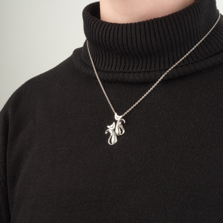 Серебряная подвеска «Пампушки»