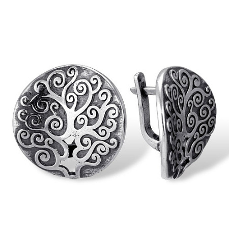 Серьги из серебра