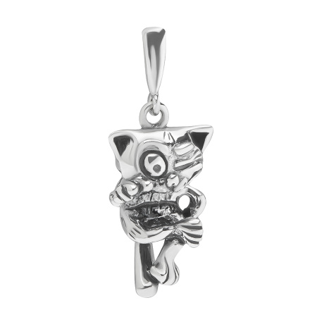 Подвеска из серебра «Джентельмен удачи»