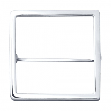 Брошь из серебра «Квадрат»