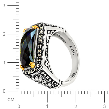 Серебряное кольцо ALEXANDRE VASSILIEV с лабрадоритом