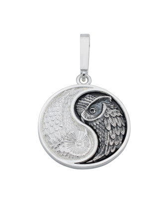 Серебряная подвеска «Сова»