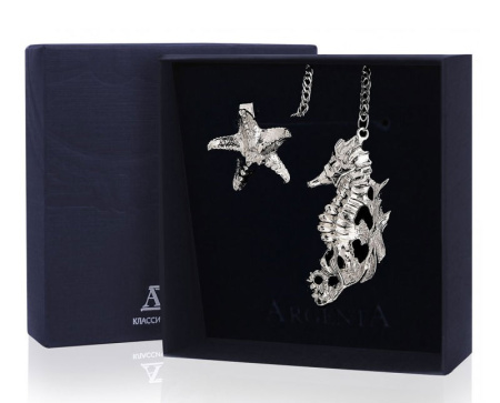 Серебряный ионизатор воды «Морской конек»