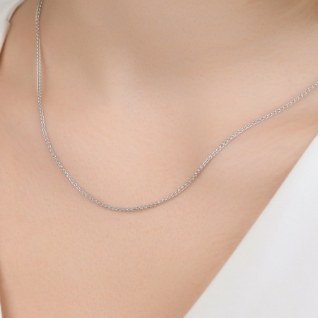 Цепь серебряная «Верёвочка»