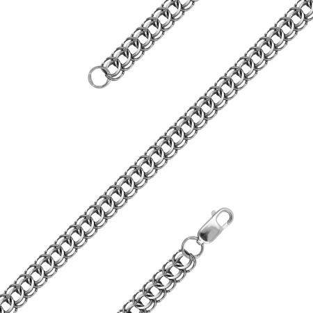 Браслет из серебра «Питон»