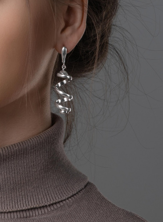 Серебряные серьги