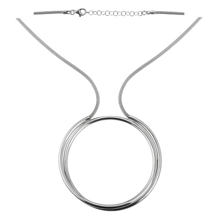 Колье из серебра